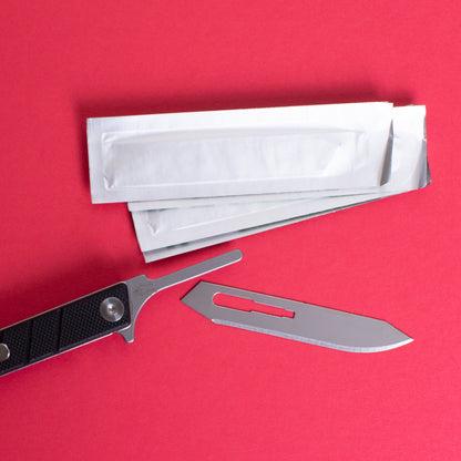 Grit Knives #60 Replaceable Scalpel Blades ( Qty 5)