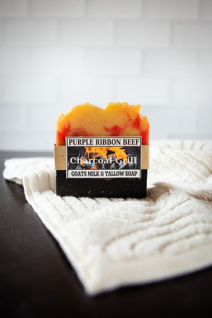 Purple Ribbon Beef Natural Tallow Bar Soap