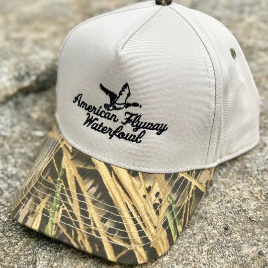 American Flyway Waterfowl Trucker Shadow Grass Brim