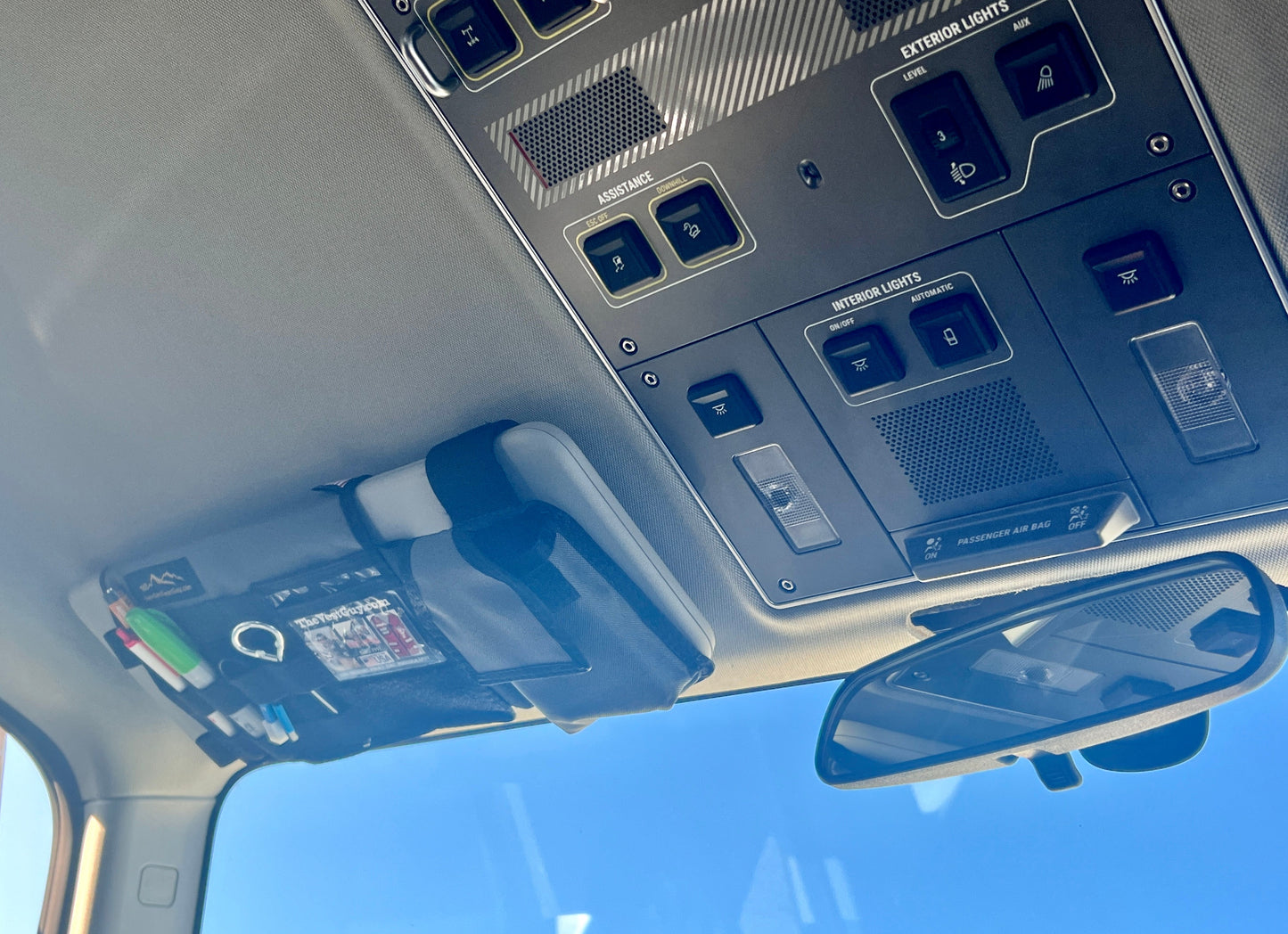 Overland Gear Guy INEOS Grenadier MOLLE Visor Organizer