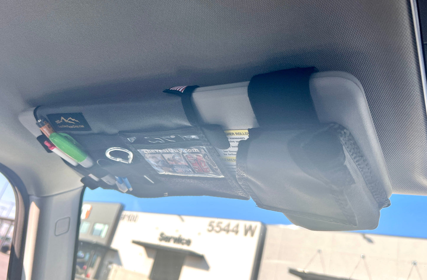 Overland Gear Guy INEOS Grenadier Sun Visor Radio Pouch