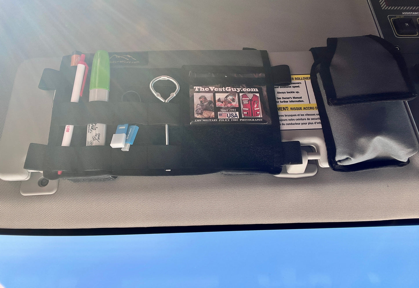 Overland Gear Guy INEOS Grenadier MOLLE Visor Organizer