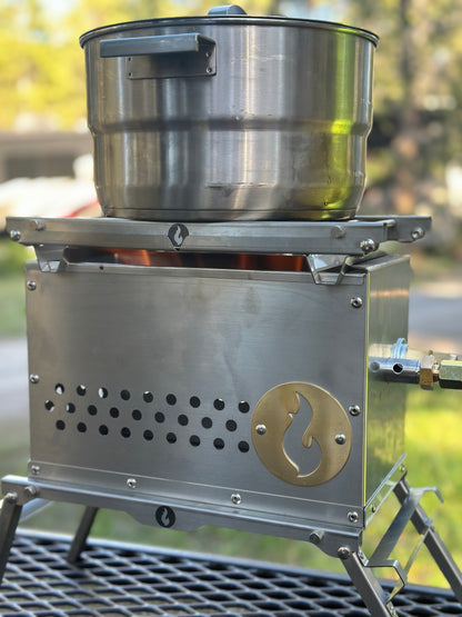 LavaBox Over Under Grill Thingy: Stand and Grill In One!