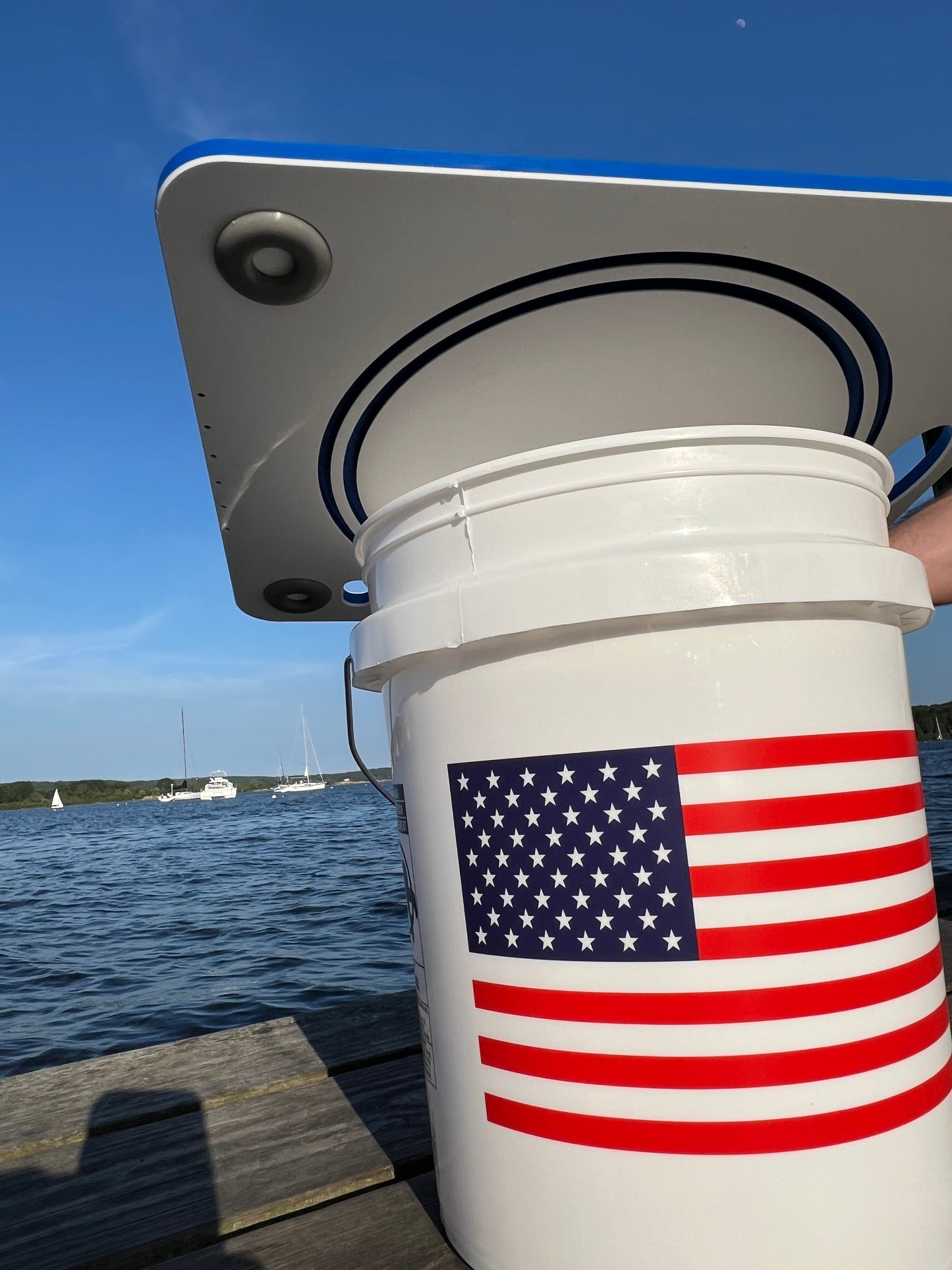 Trapski Made in the USA | Premium Bucket or Cooler Fishing Cutting Board