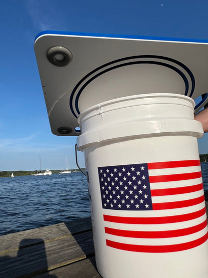 Trapski Made in the USA | Premium Bucket or Cooler Fishing Cutting Board