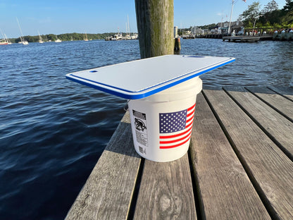 TRAPSKI Premium Bucket or Cooler Fishing Cutting Board