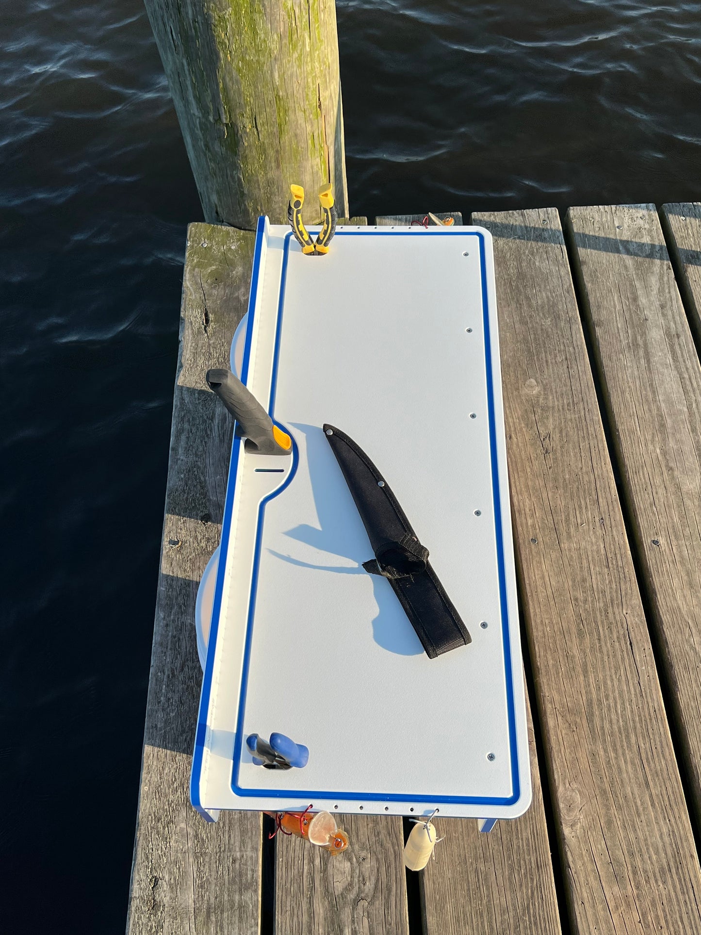 TRAPSKI Premium Double Bucket 33" Raised Fillet Table Cutting Board