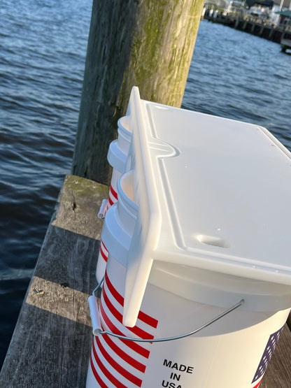 TRAPSKI Premium Double Bucket 33" Raised Fillet Table Cutting Board