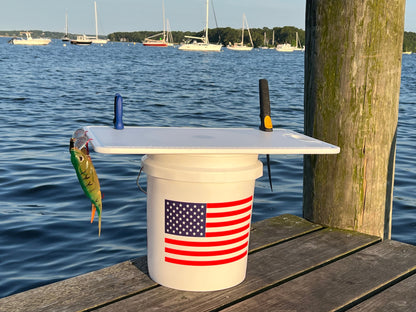 Trapski Made in the USA | Premium Bucket or Cooler Fishing Cutting Board