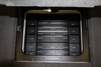 AMPD Marine NPDSK0011 Skeeter®  2010 ZX225,2012-14 ZX20/21,2014-2016 FX21/2011 FX  FRONT COMPARTMENT 1 TRAY SYSTEM