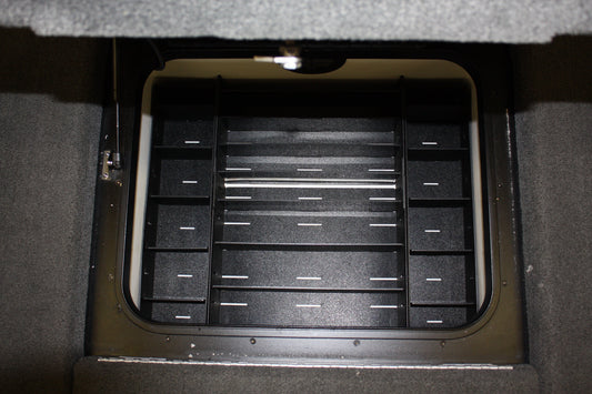 AMPD Marine NPDSK0011 Skeeter®  2010 ZX225,2012-14 ZX20/21,2014-2016 FX21/2011 FX  FRONT COMPARTMENT 1 TRAY SYSTEM