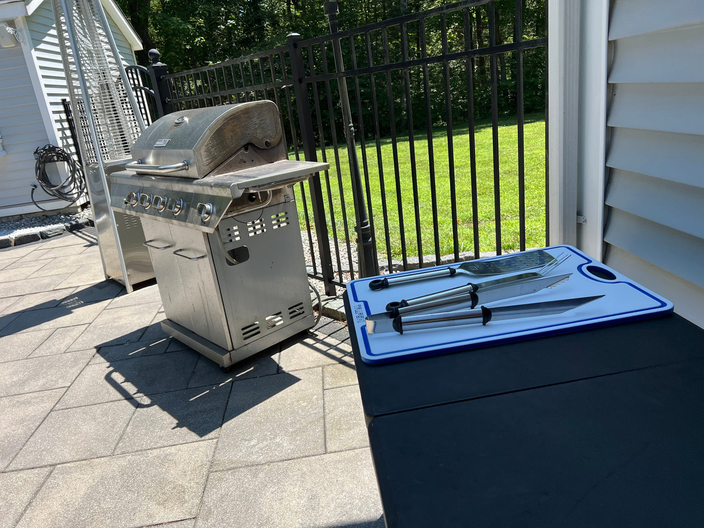 TRAPSKI Premium 1/2 Inch Thick HDPE Cutting Boards | Food-Grade Kitchen Prep Surface | Juice Grooves | Made in the USA