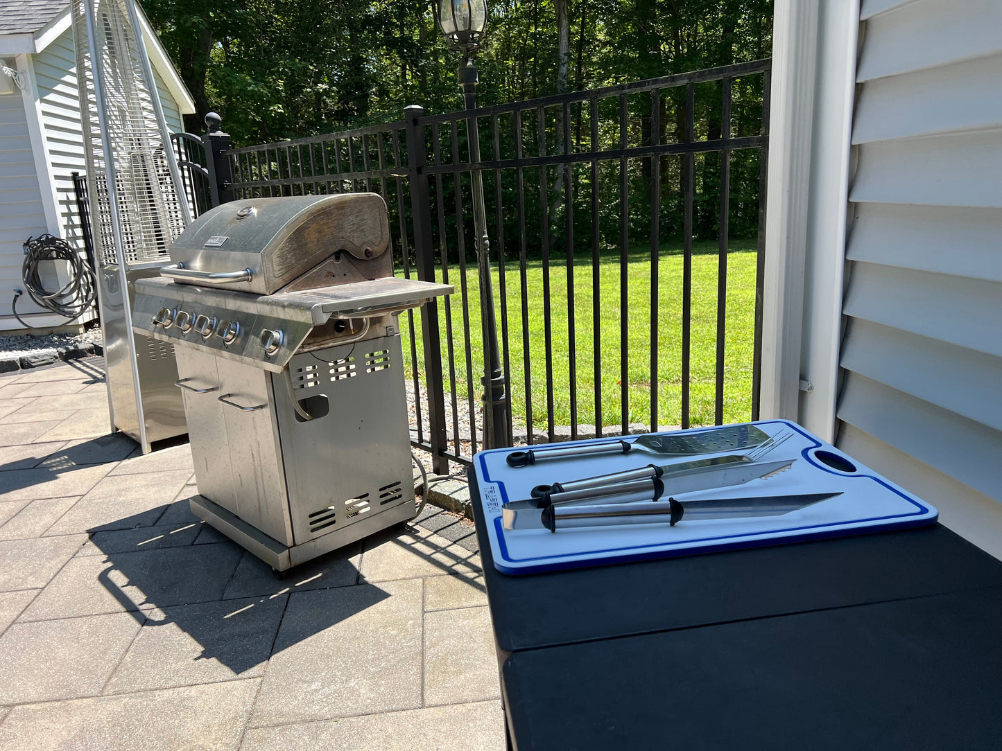 TRAPSKI Premium 1/2 Inch Thick HDPE Cutting Boards | Food-Grade Kitchen Prep Surface | Juice Grooves | Made in the USA