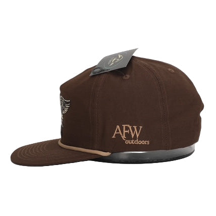 American Flyway Waterfowl Dark Brown Goose RipStop Hat