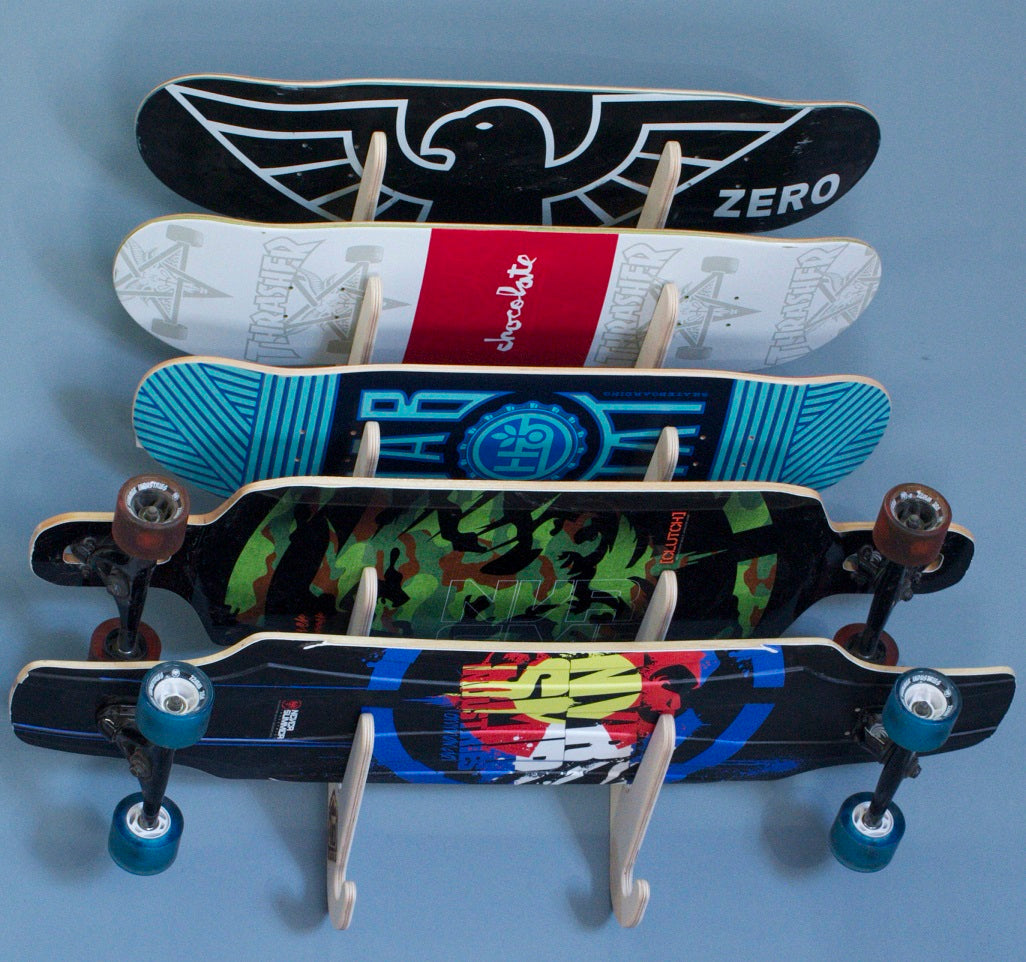 Rado Racks THE ANNEX skateboard wall rack