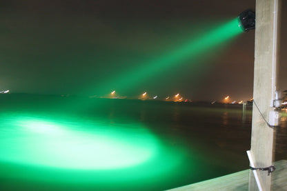 Under Water Green Fishing Lights Laser Super Spot 2000 Overhead LED Light