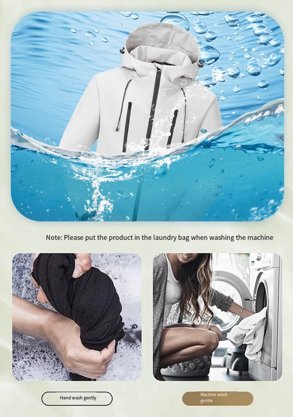 LITEGUEST Waterproof Heated Jacket 5-Zone USB-Powered for Outdoor