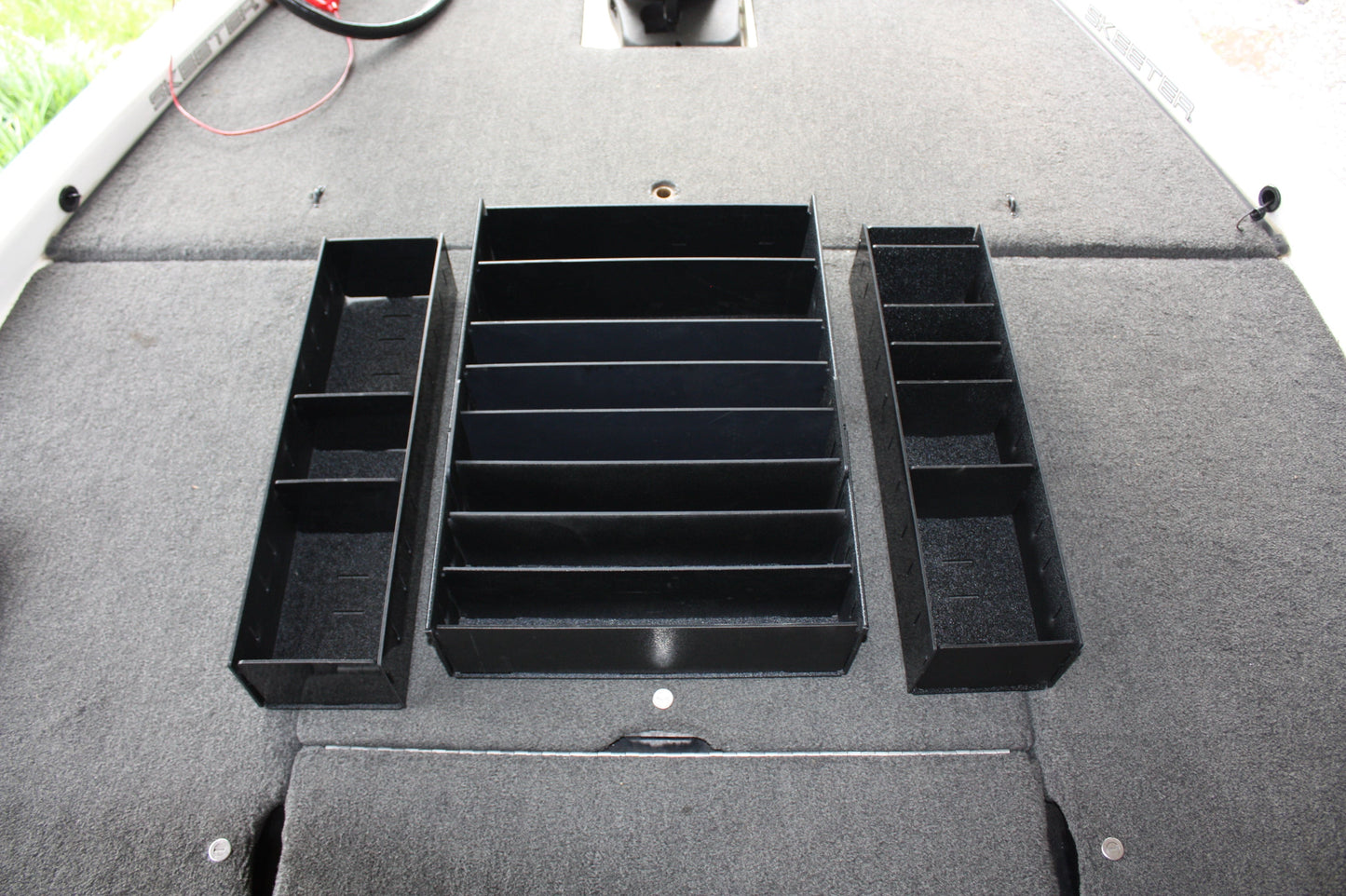 AMPD Marine NPDSK0011 Skeeter®  2010 ZX225,2012-14 ZX20/21,2014-2016 FX21/2011 FX  FRONT COMPARTMENT 1 TRAY SYSTEM