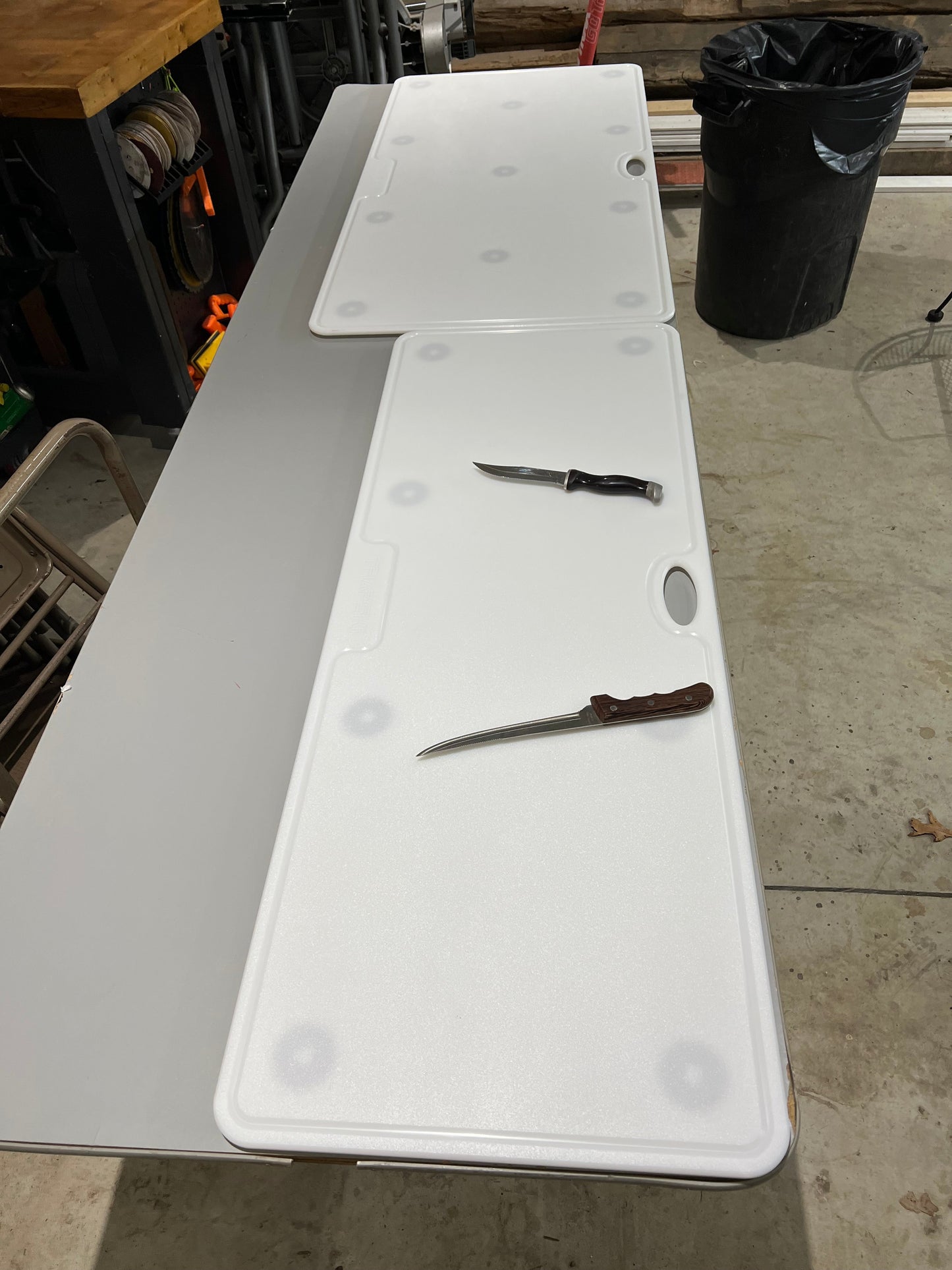 TRAPSKI Big Game Cutting Boards HDPE Cutting Boards | 48 x 18 or 24 Inch | Juice Grooves