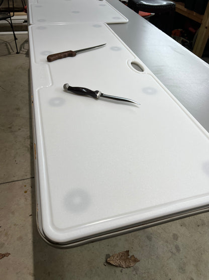 TRAPSKI Big Game Cutting Boards HDPE Cutting Boards | 48 x 18 or 24 Inch | Juice Grooves
