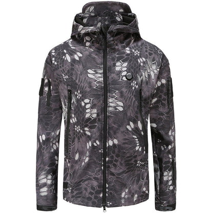 LITEGUEST Heated Camouflage Jacket  Waterproof Outdoor for Winter