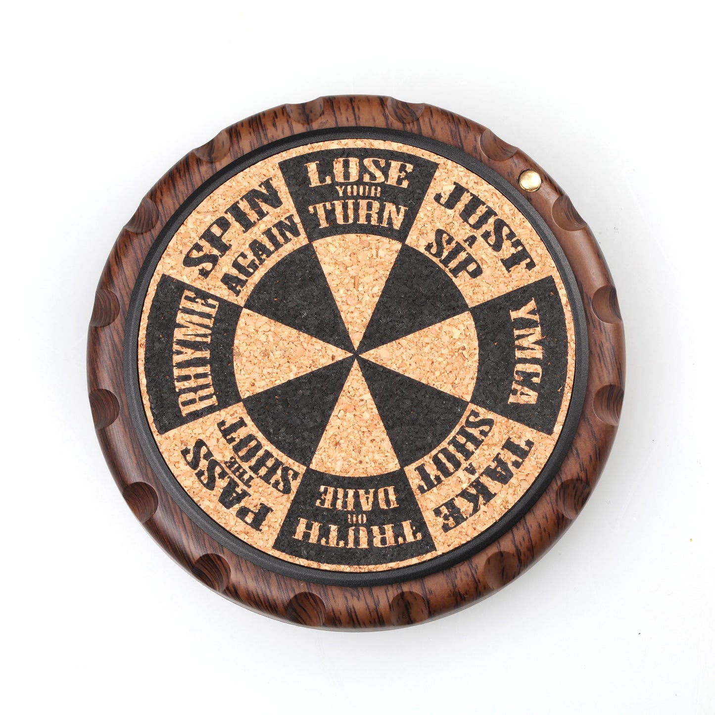 Stinger Survival Tools Spin Zone Game Coaster With Fidget Spinner