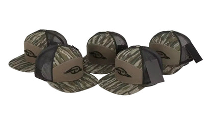 American Flyway Waterfowl Realtree Original 7 Panel Duck Logo Hat