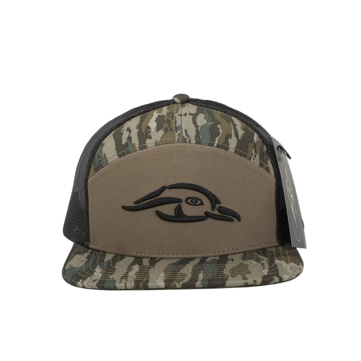American Flyway Waterfowl Realtree Original 7 Panel Duck Logo Hat
