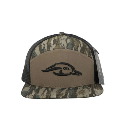 American Flyway Waterfowl Realtree Original 7 Panel Duck Logo Hat