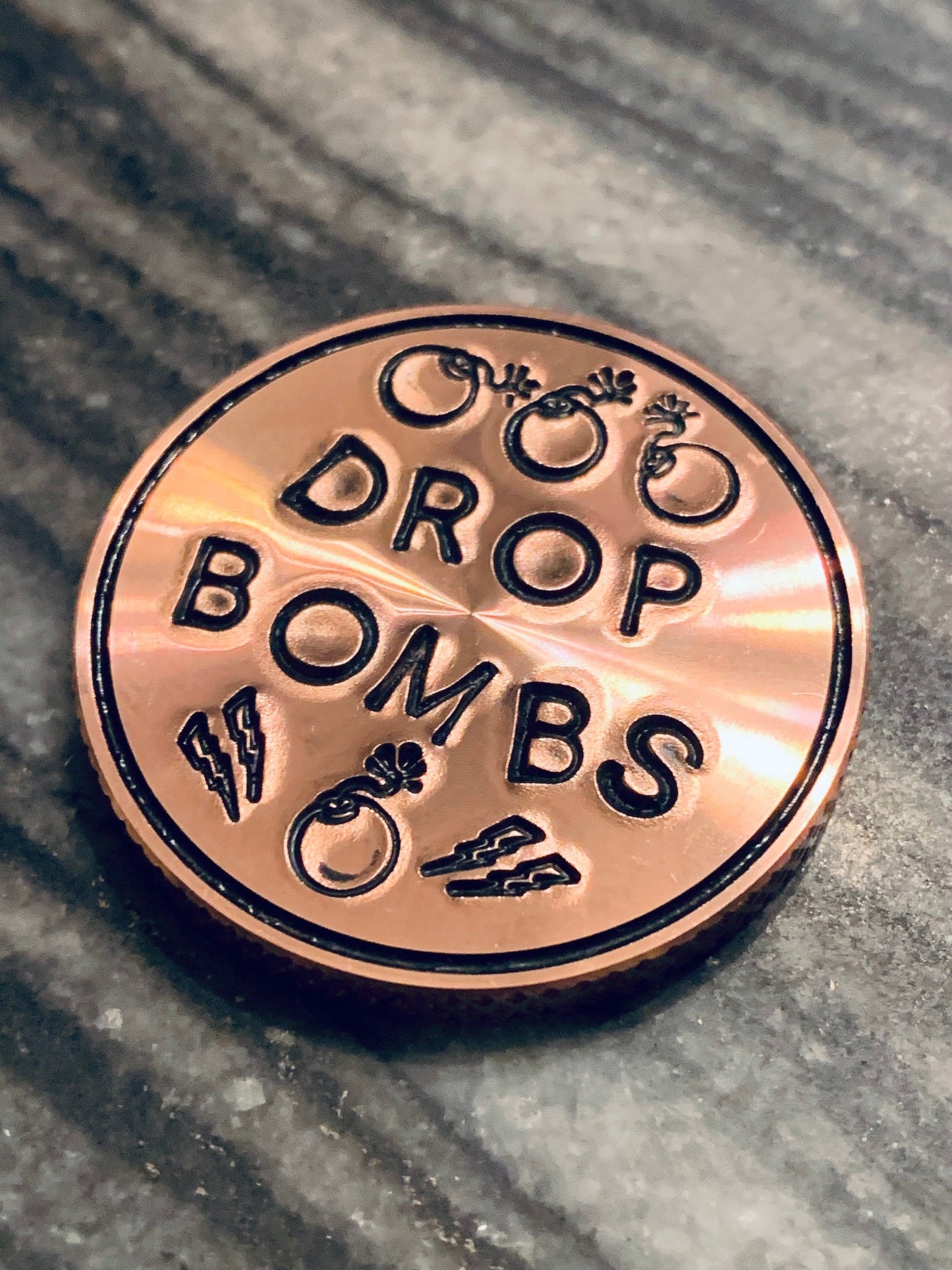 The Golf Gift Box Drop Bombs - Custom Ball Marker
