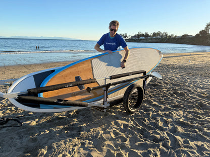 Moved By Bikes SUP and Kayak Trailer V2 - Aluminum Frame