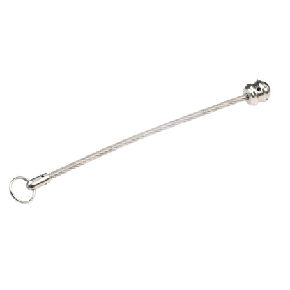 Stinger Survival Tools Stainless Steel Spiked Monkey Fist: Car Emergency Window Breaker + GPCA Carabiner Loop LITE (1 PC)