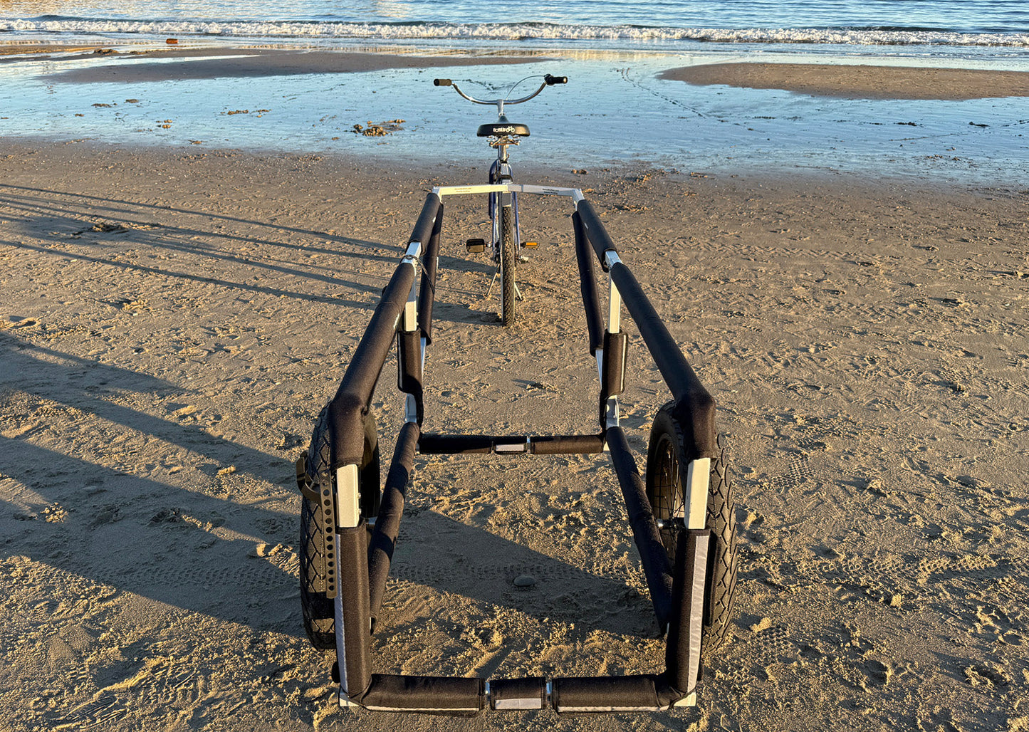 Moved By Bikes SUP and Kayak Trailer V2 - Aluminum Frame
