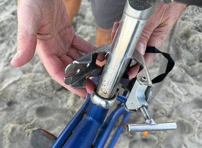 Moved By Bikes SUP and Kayak Trailer V2 - Aluminum Frame
