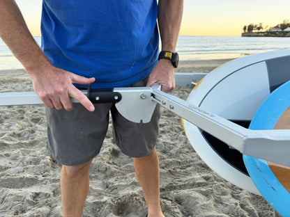 Moved By Bikes SUP and Kayak Trailer V2 - Aluminum Frame