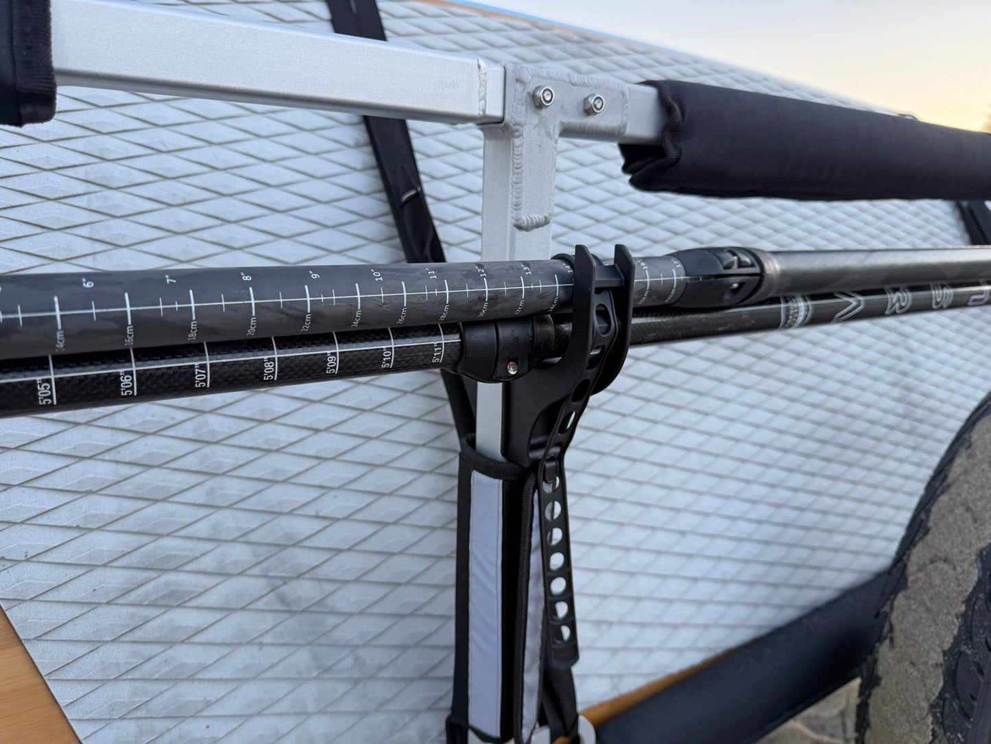 Moved By Bikes SUP and Kayak Trailer V2 - Aluminum Frame