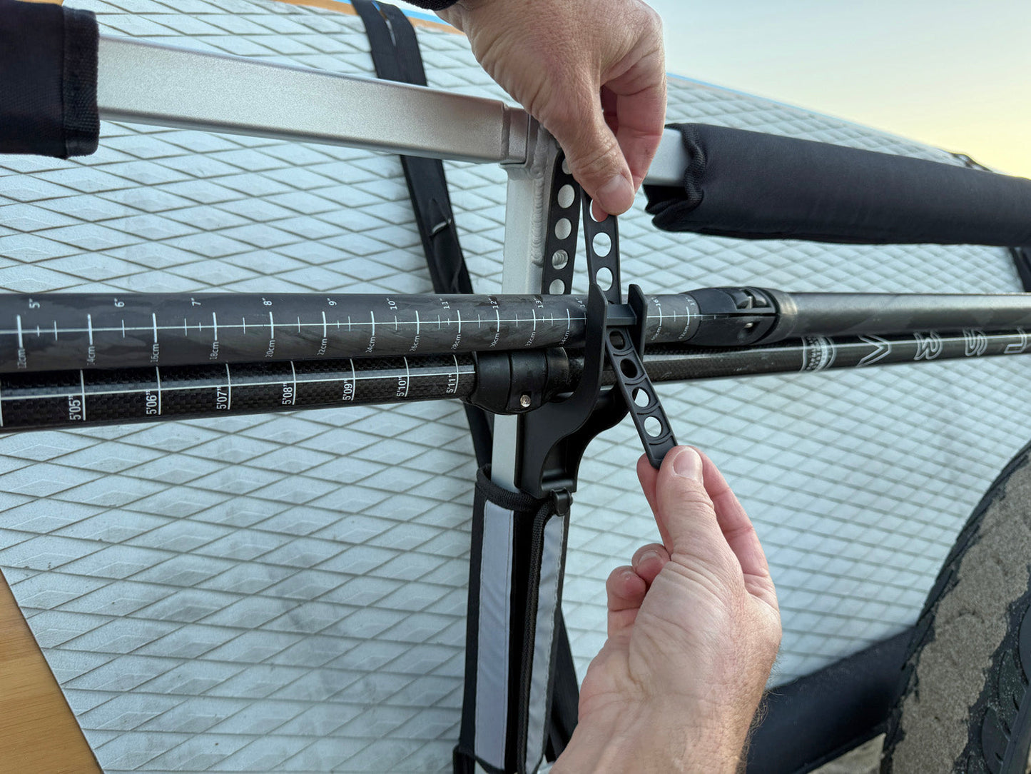 Moved By Bikes SUP and Kayak Trailer V2 - Aluminum Frame