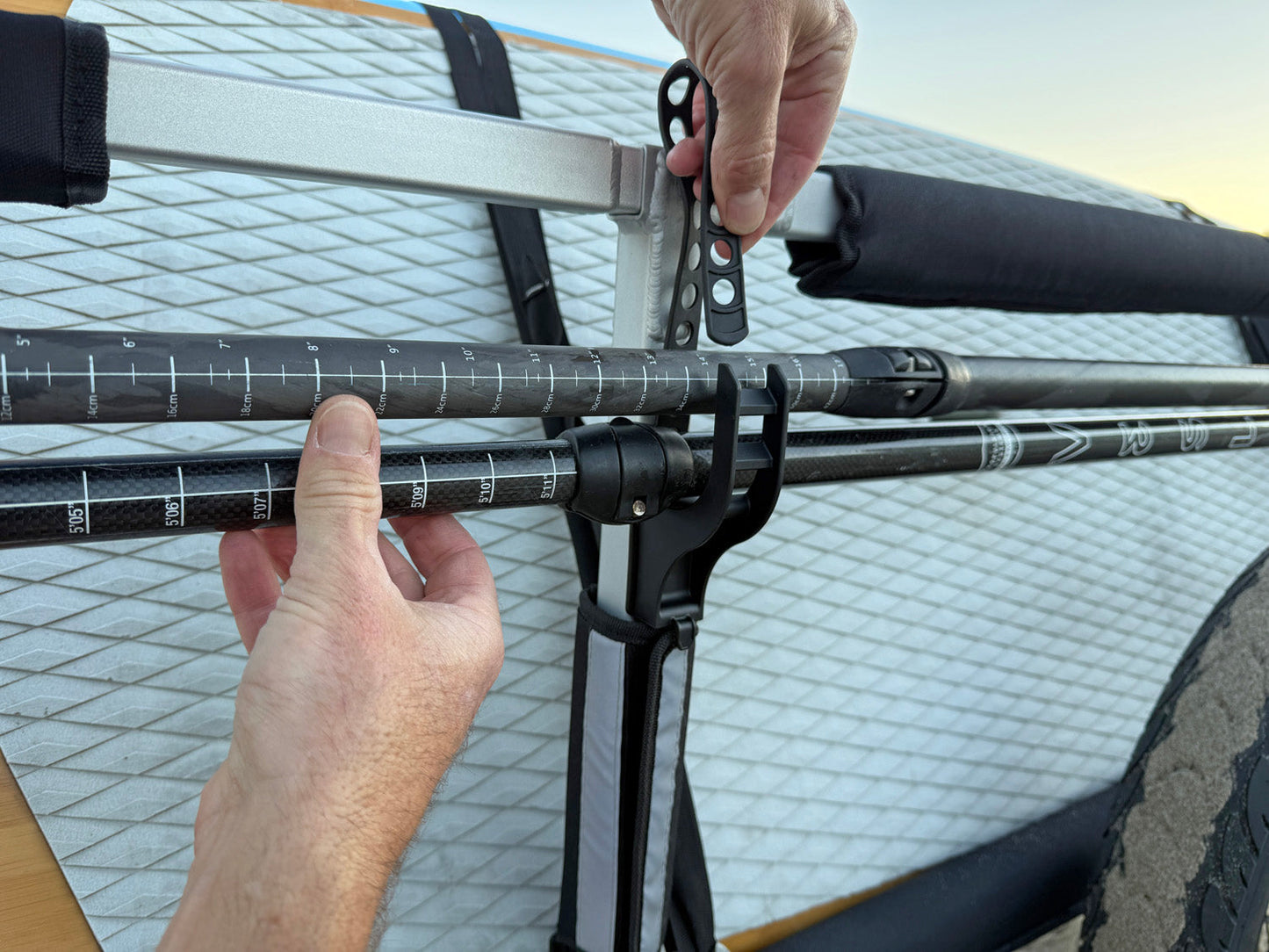 Moved By Bikes SUP and Kayak Trailer V2 - Aluminum Frame
