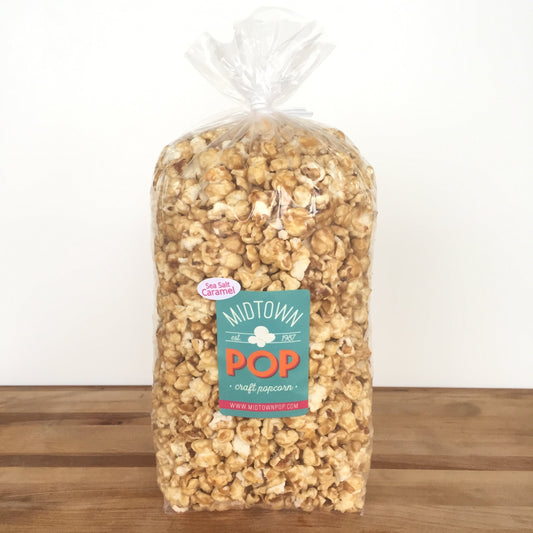 Midtown POP Caramel SeaSalt 🧂🍯 Gourmet Popcorn
