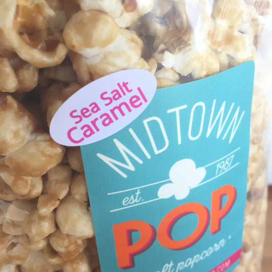 Midtown POP Caramel SeaSalt 🧂🍯 Gourmet Popcorn