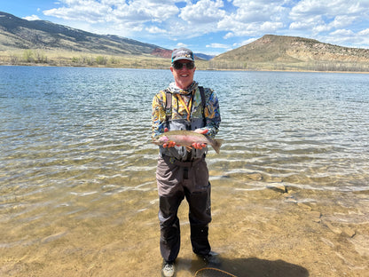 Cognito Brands Magic Waters Rainbow Trout Graphic Fishing Hoodie