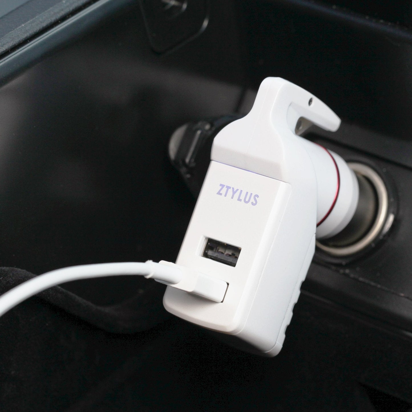 Stinger Survival Tools USB Car Charger Emergency Tool (White)