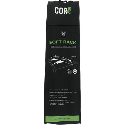 COR Surf Soft Car Racks | Universal Fit Roof Rack for Surf, SUP Canoe or Kayak