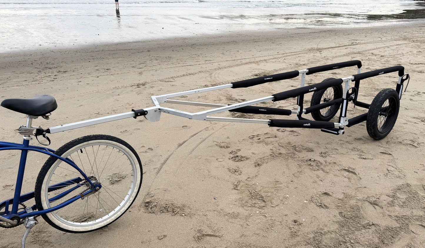 Moved By Bikes SUP and Kayak Trailer V2 - Aluminum Frame