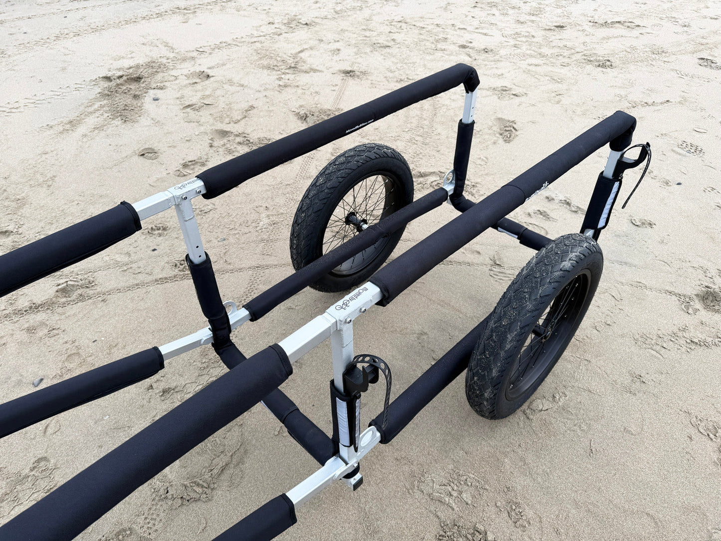 Moved By Bikes SUP and Kayak Trailer V2 - Aluminum Frame