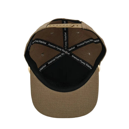 American Flyway Waterfowl Flying Wood Duck Brown RipStop Hat