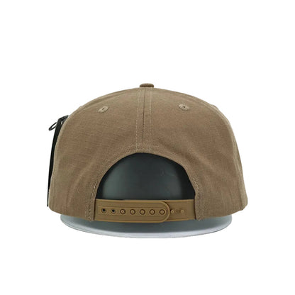American Flyway Waterfowl Flying Wood Duck Brown RipStop Hat