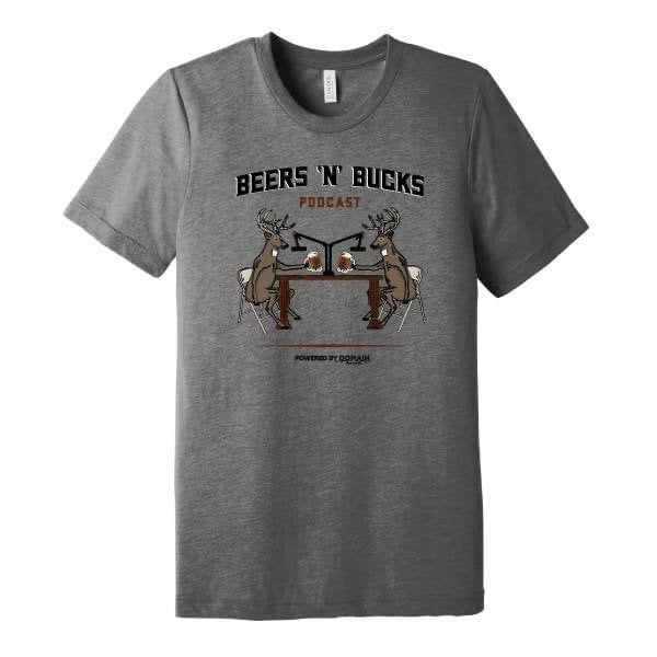 Domain Outdoor Beers N Bucks™ T-SHIRT
