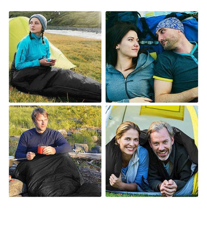 LITEGUEST Heated Double Sleeping Bag USB-Powered for Cold-Weather Camping