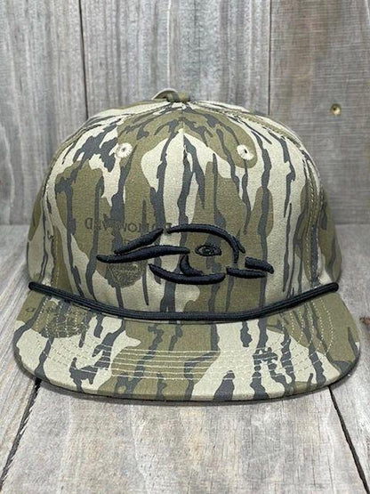 AF Waterfowl Old Rope Hat Original Mossy Oak w- AFW 3D Puff Logo